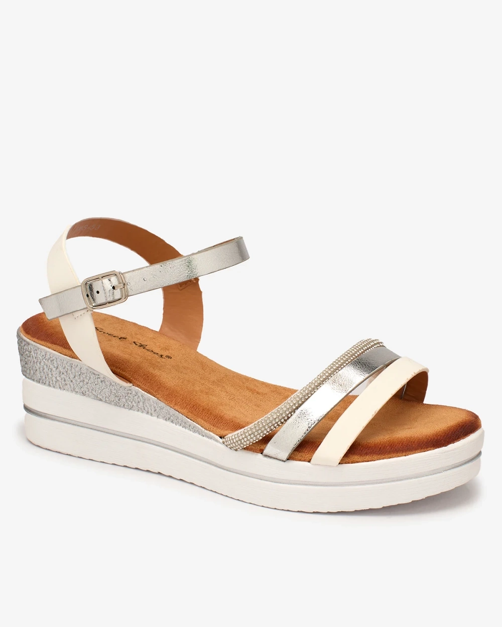 Resti Women&#039;s silver Afocla silver anchor sandals