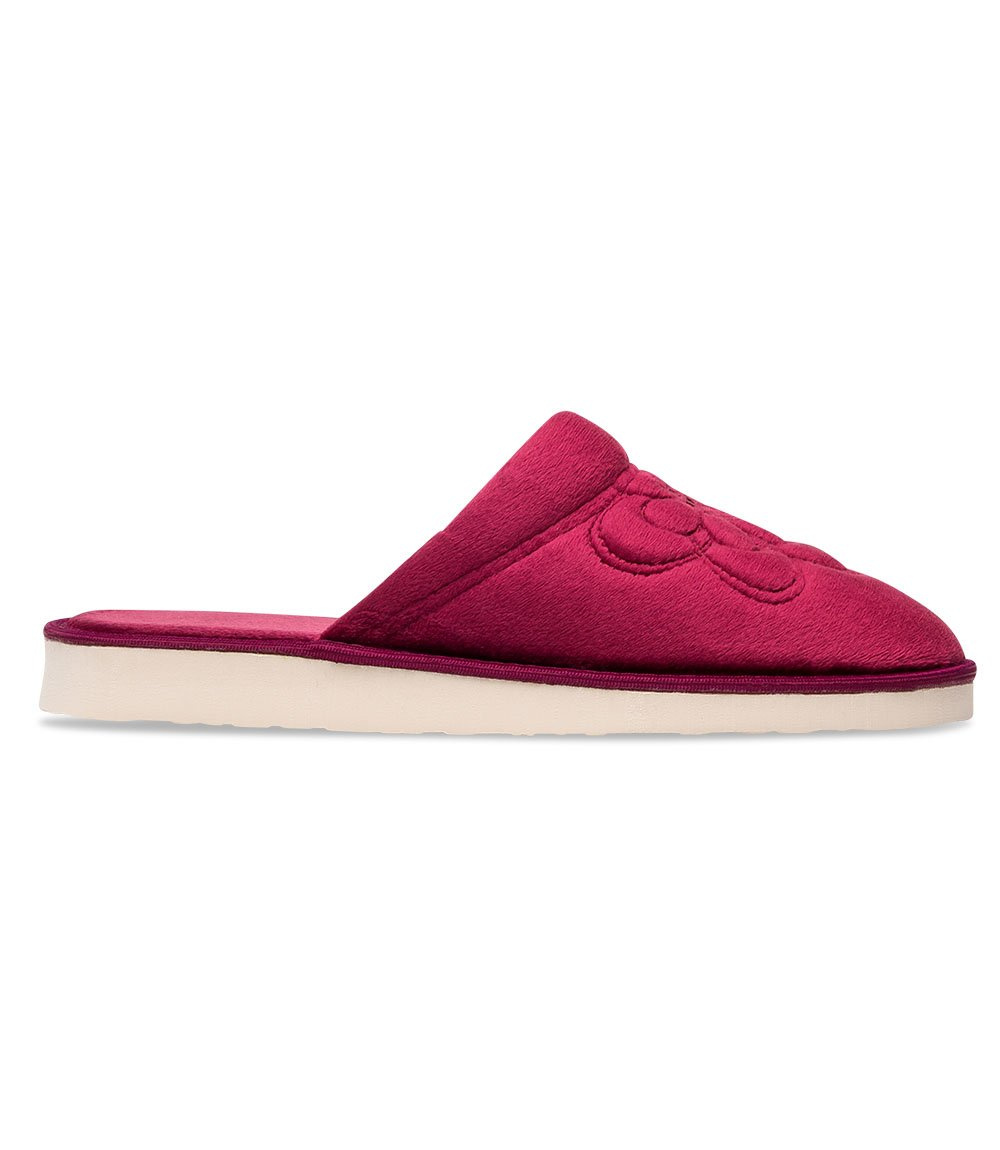 Dámske papuče Natural Style NS-011 Burgundsko