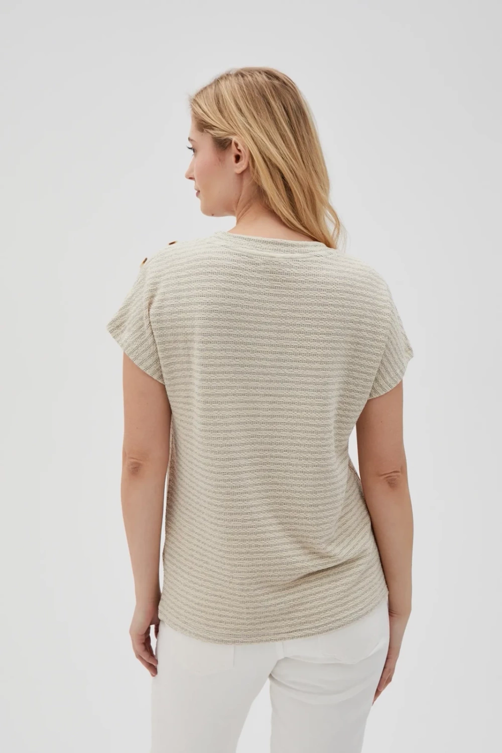 Marisse Women's T-Shirt L-Ts-4634 L.Beige