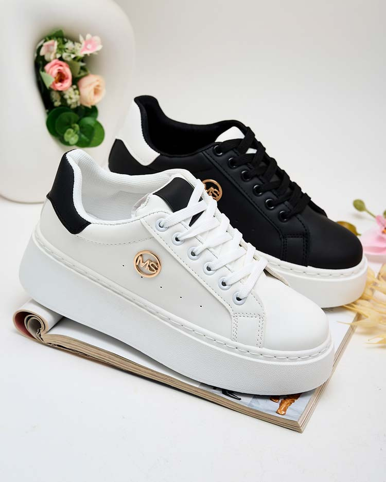 Resti Women&#039;s sporty sneakers on a Calomie heel