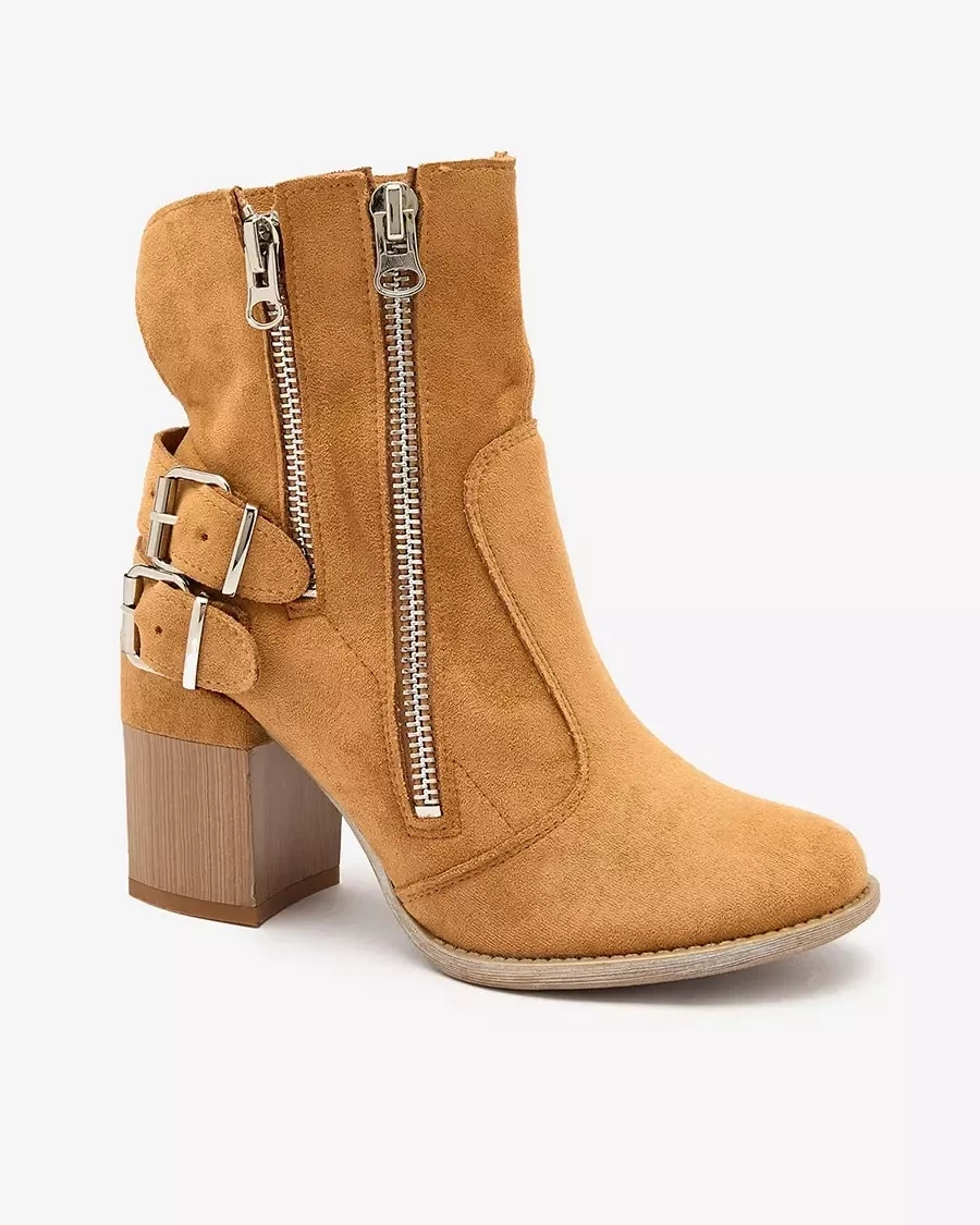 Resti Women&#039;s camel boots with Feirrgo decoration