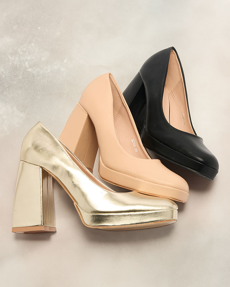 Resti Women&#039;s high post Cellcas pumps