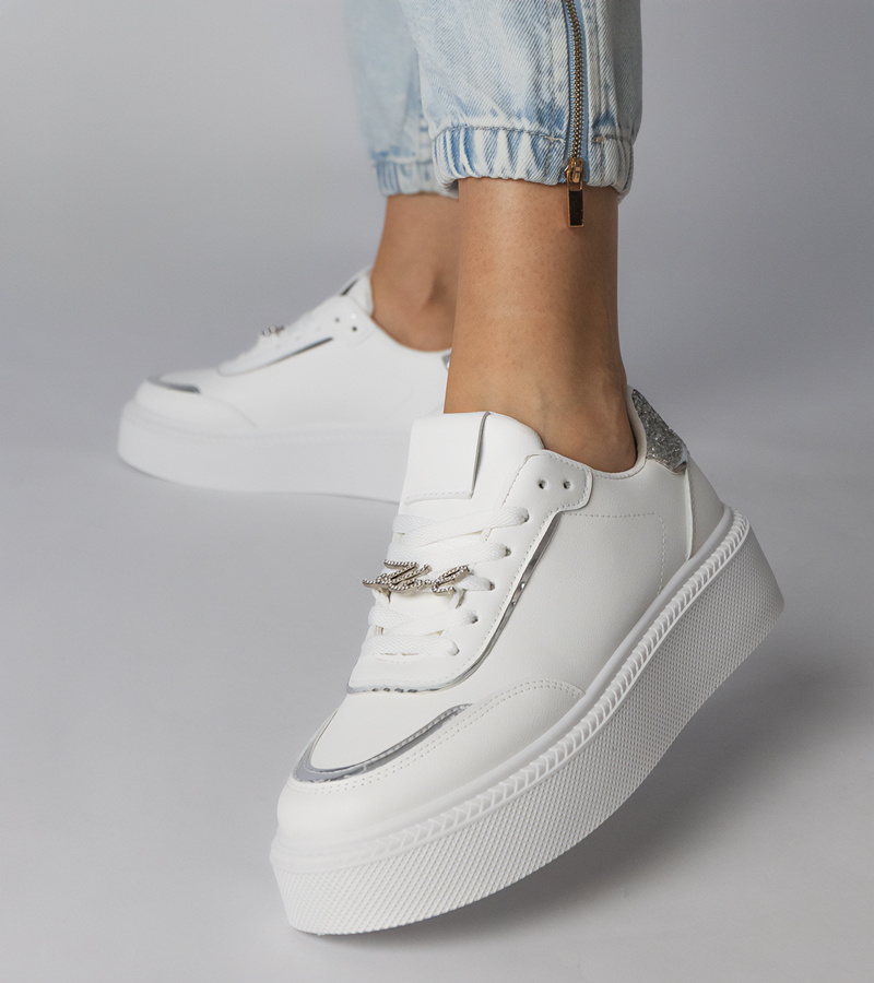 marka niezdefiniowana Pink transparent high heel sandals with rhinestones Kloksi