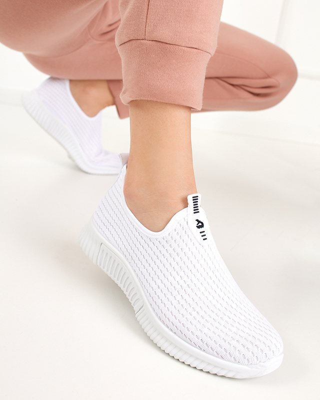 Resti White women&#039;s slip-on sports shoes Banila - Footwear
