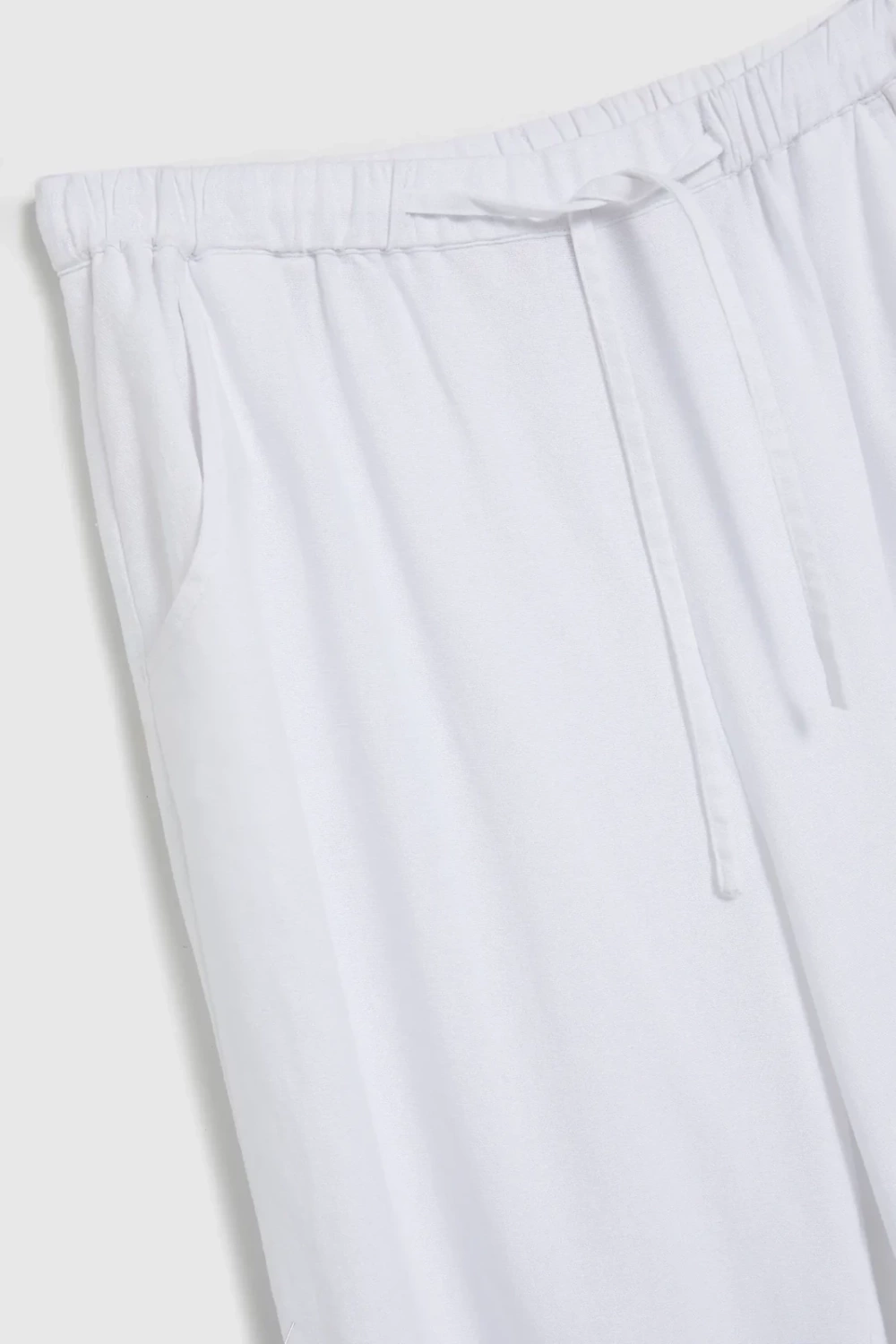 Marisse Women's Trousers L-Sp-4323 White