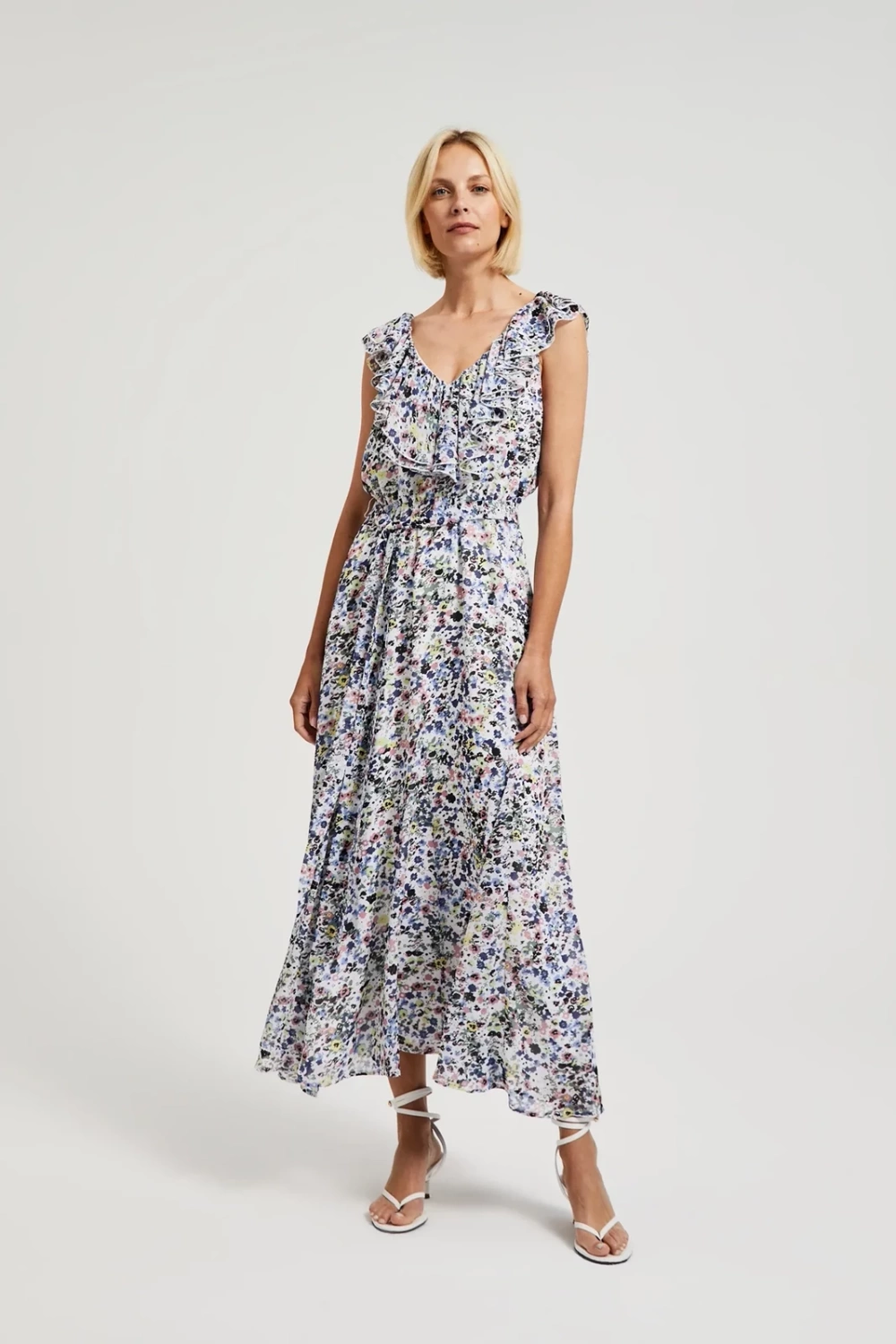 Marisse Women's Dress L-Su-4333 L.Blue