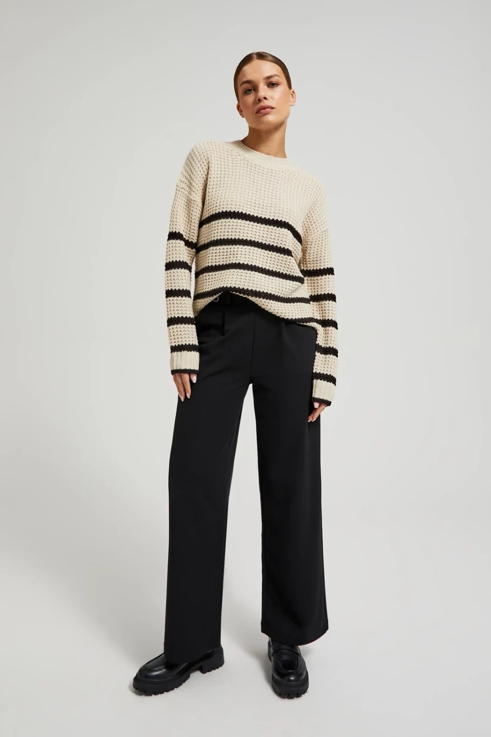 Marisse Women&#039;s Sweater Z-Sw-4543 L.Beige
