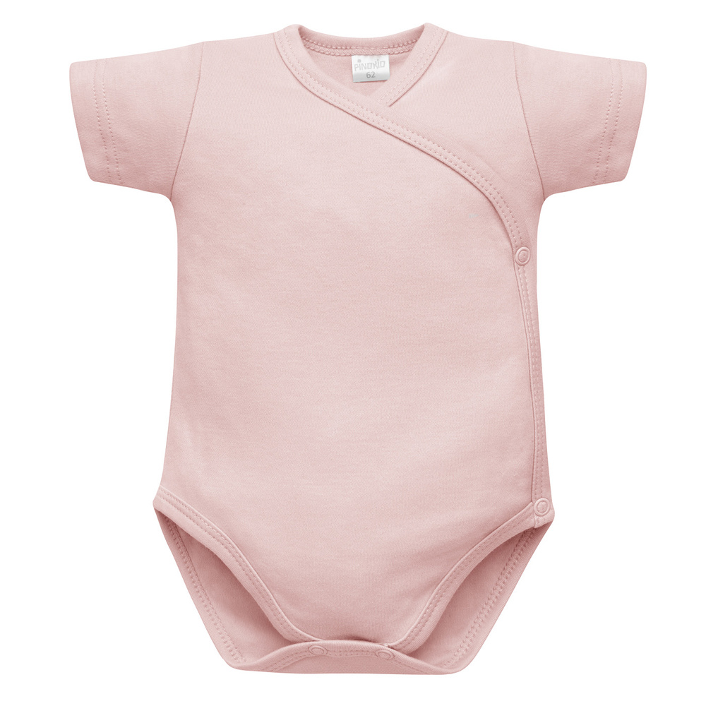 Pinokio Body Short Sleeve Buttoned Pink Lovely Dayse