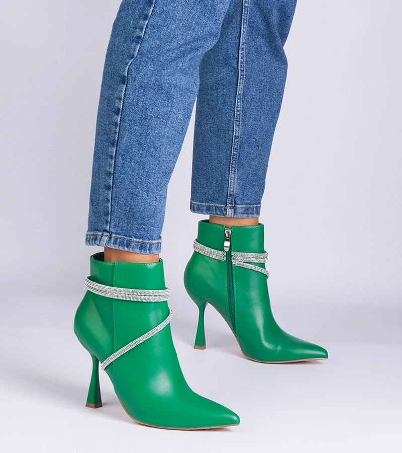 marka niezdefiniowana Grey boots Polanco