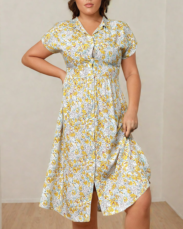 Resti Women's floral midi dress