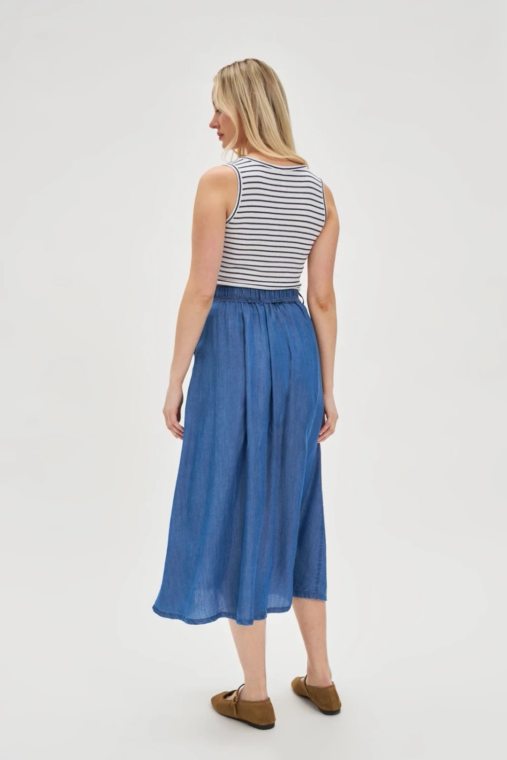 Marisse Women&#039;s Skirt L-Sc-4608 Blue