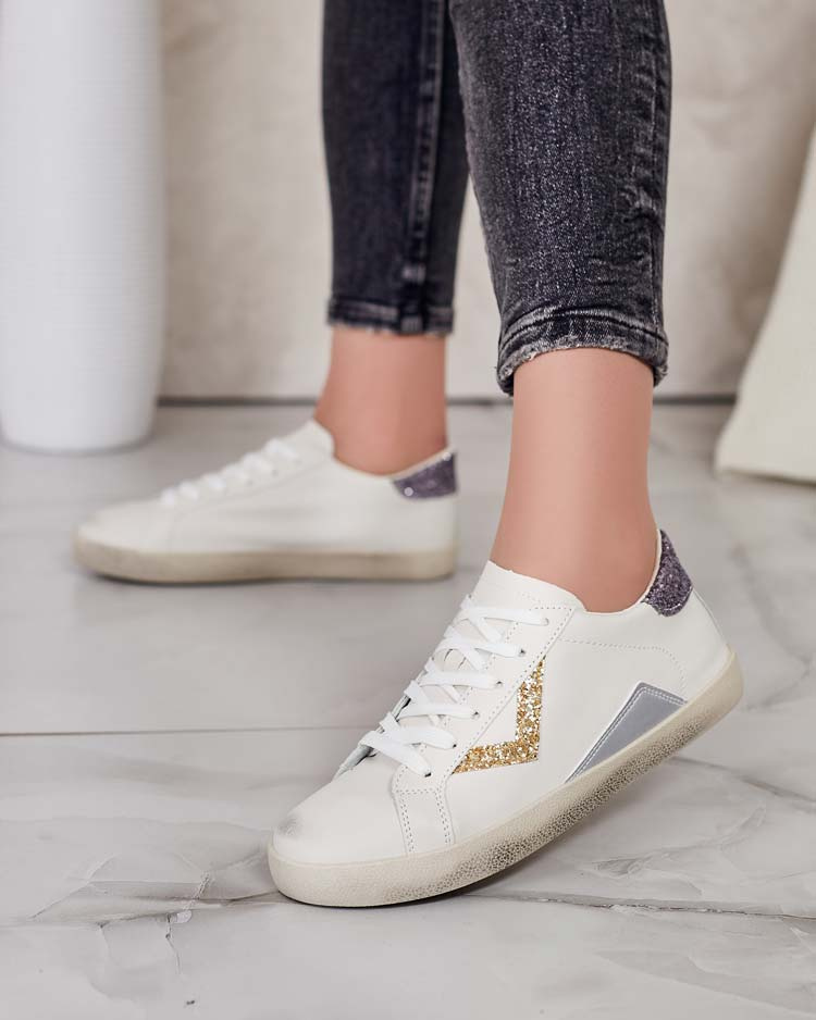 Resti Women&#039;s sporty sneakers with embellishments Ginn