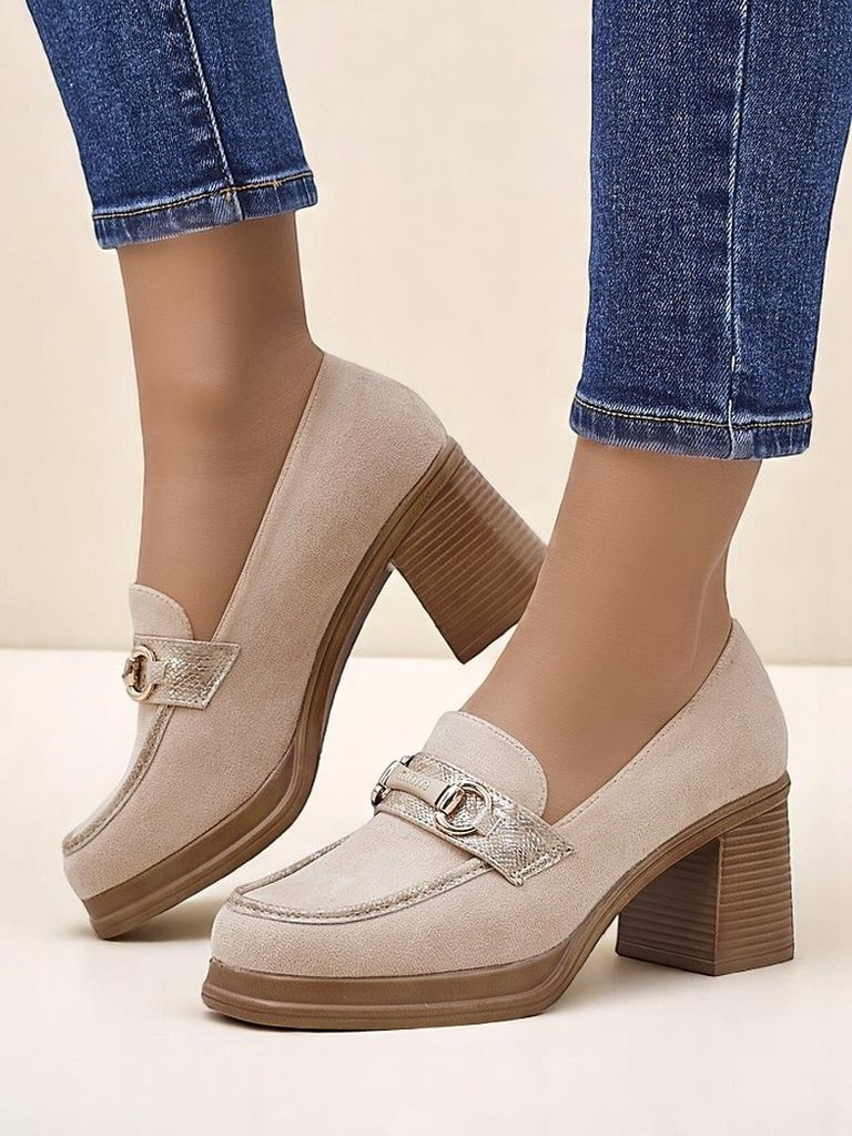 Resti Women’s block-heel loafers Apareus