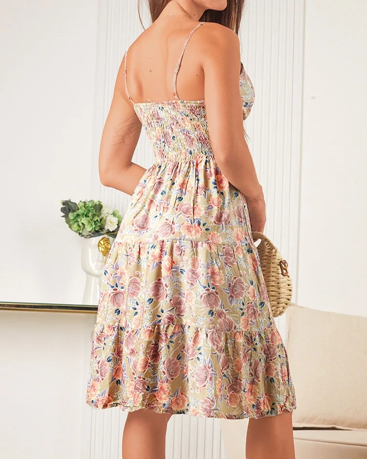 Resti Women's cotton floral dress