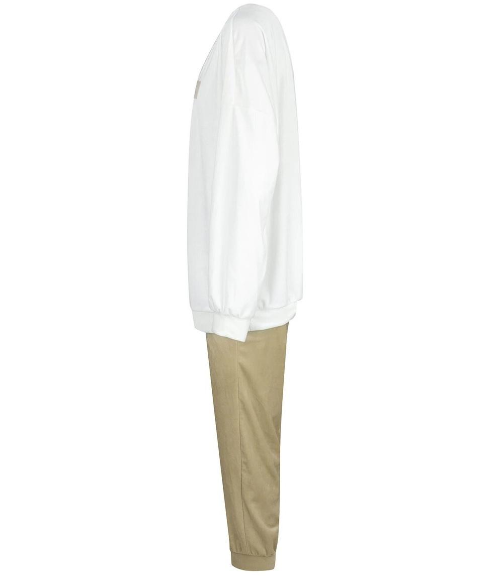 Women&#039;s velor tracksuit set Warm M MIA print