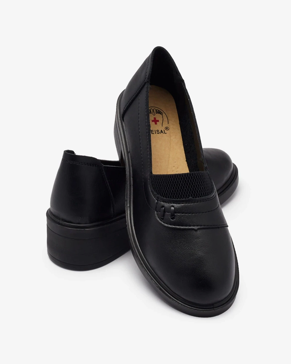 Resti Black women&#039;s moccasins Nasannae