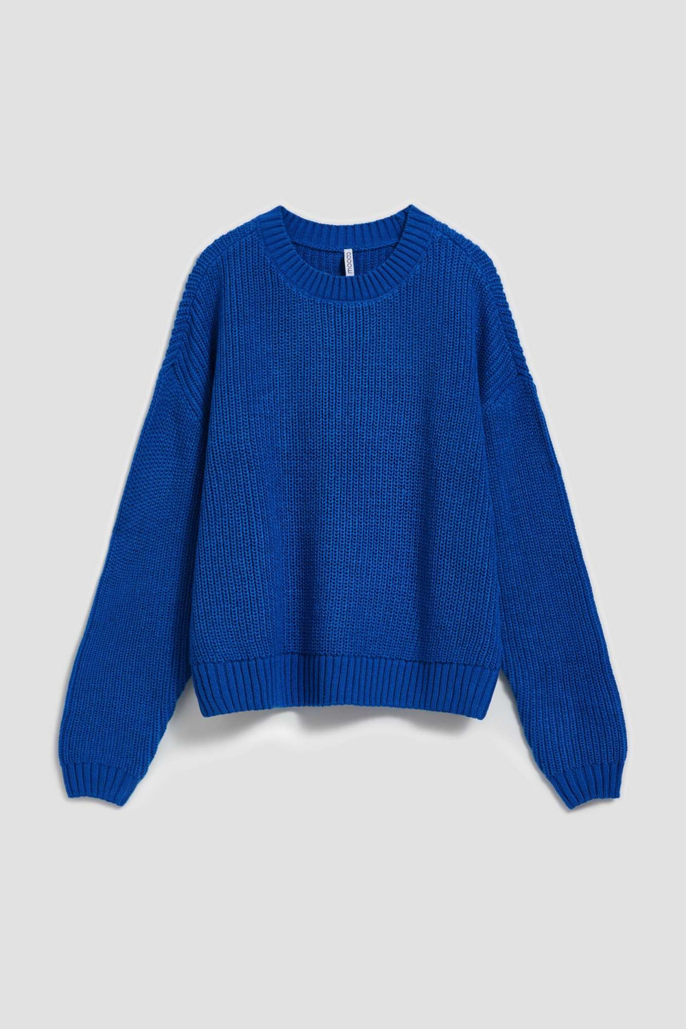Marisse Azure Round Neck Sweater