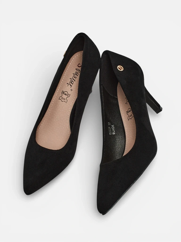 Dámske stiletto lodičky z ekosemišu