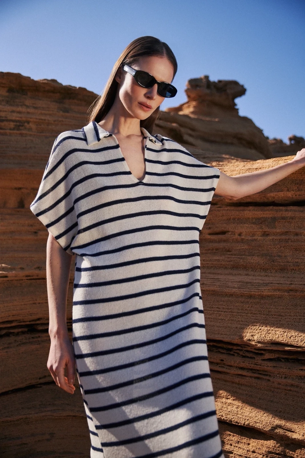 Marisse Women&#039;s Dress L-Su-4338 Off White