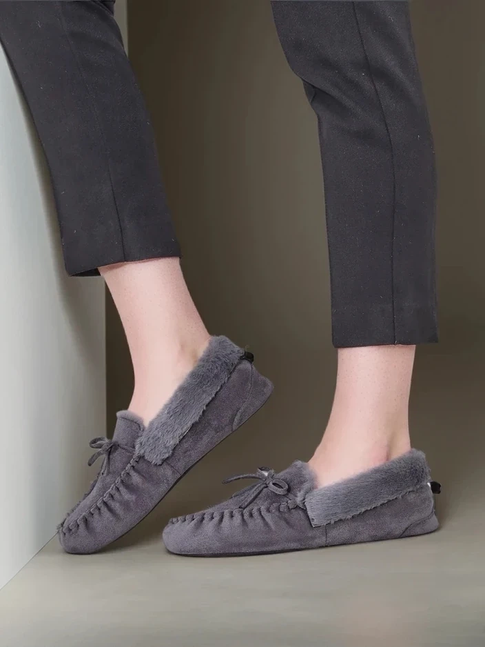 Resti Women's moccasins with fur Ahtikes