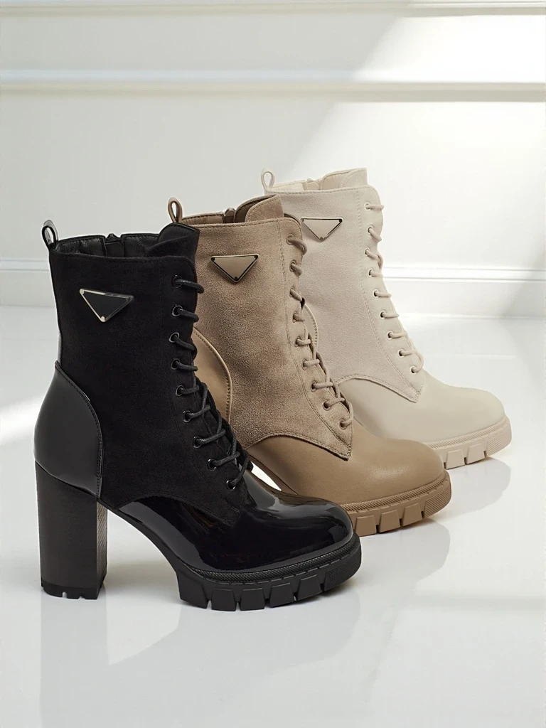 Resti Women's Event Bramble Eco-Suede Heeled Ankle Boots