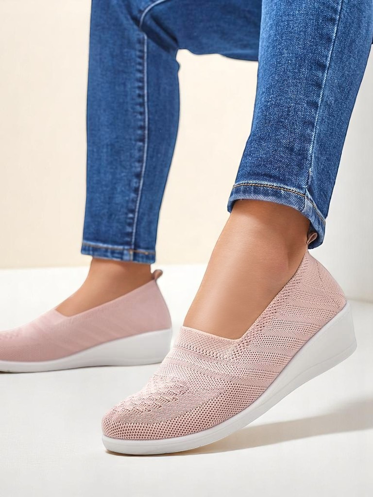 Resti Women's moccasins on a low wedge Epoles
