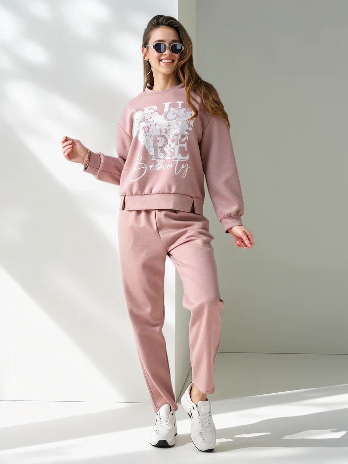 Resti Women's viscose set with print