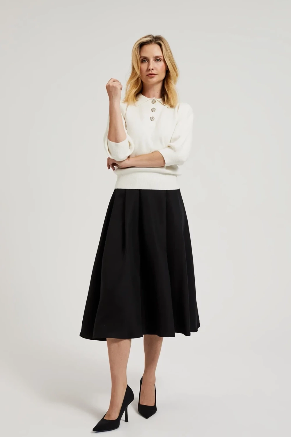 Marisse Women&#039;s Skirt Z-Sc-4504 Black