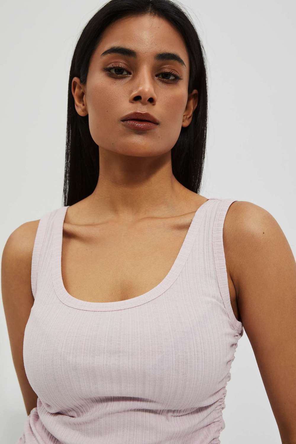 Marisse Women's T-Shirt L-Ts-4066 Lilac