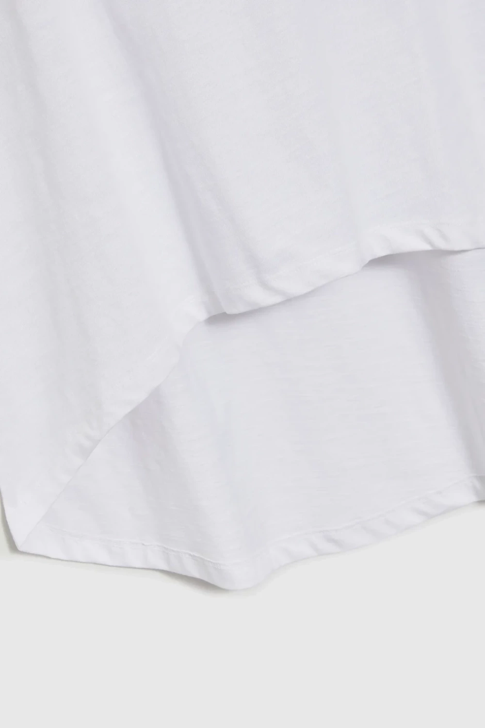 Marisse Asymmetrical White Top