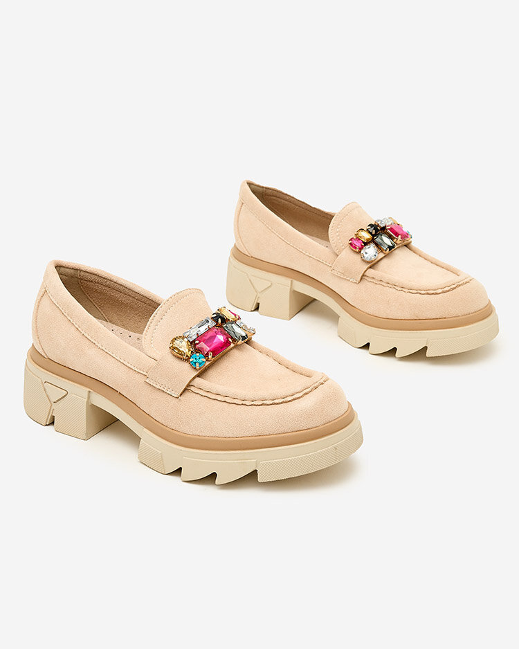 Resti Mokassins with colorful stones Sariner