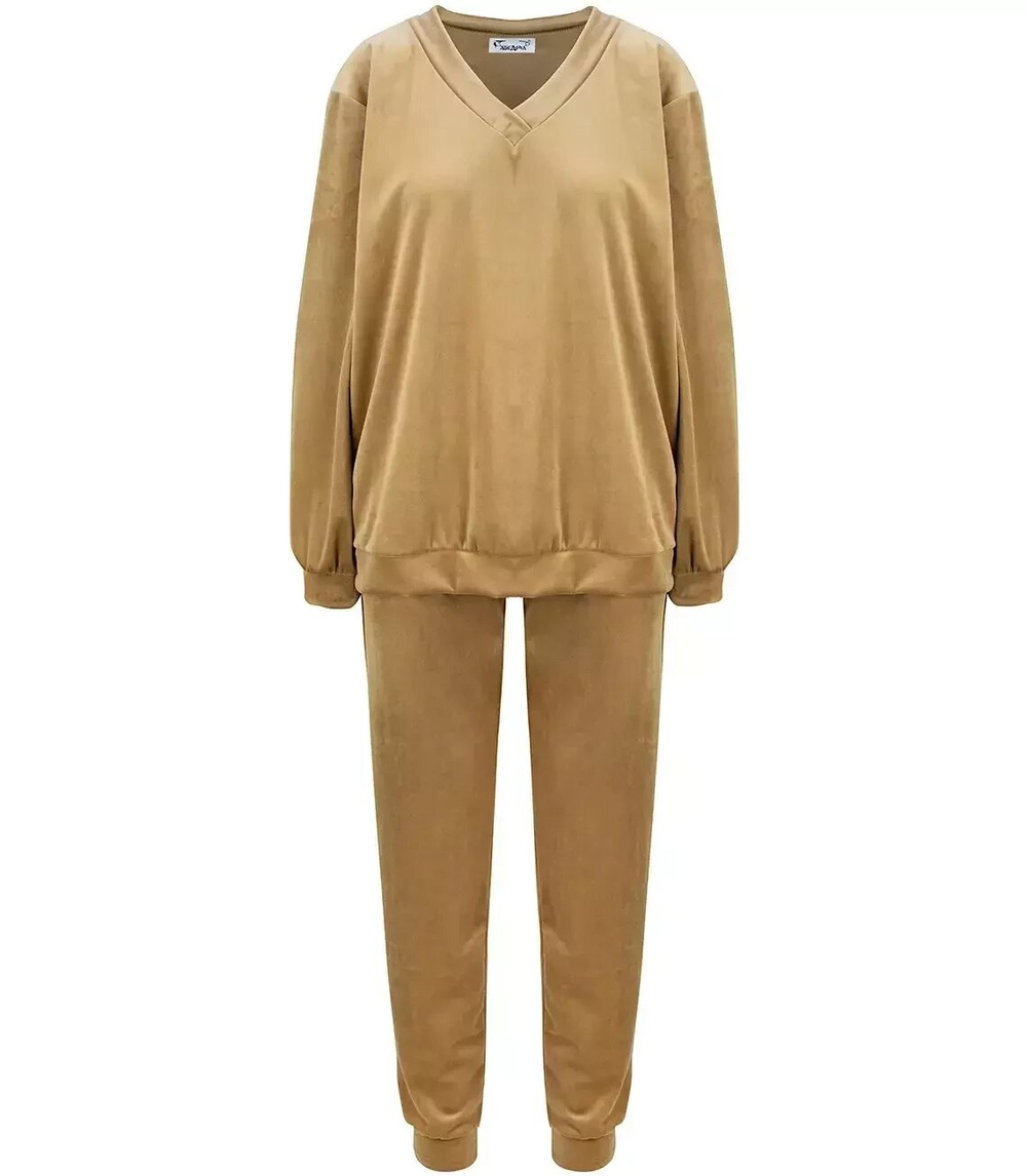 Pri Tracksuit set sweatshirt pants smooth velor