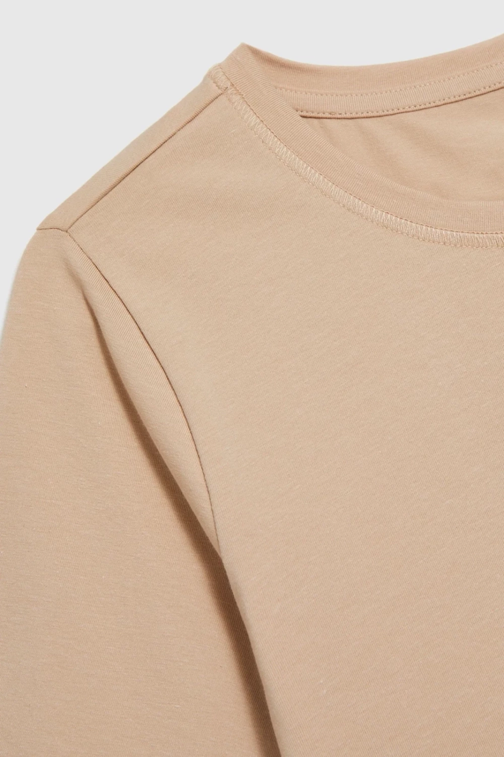 Marisse Plain Beige T-Shirt