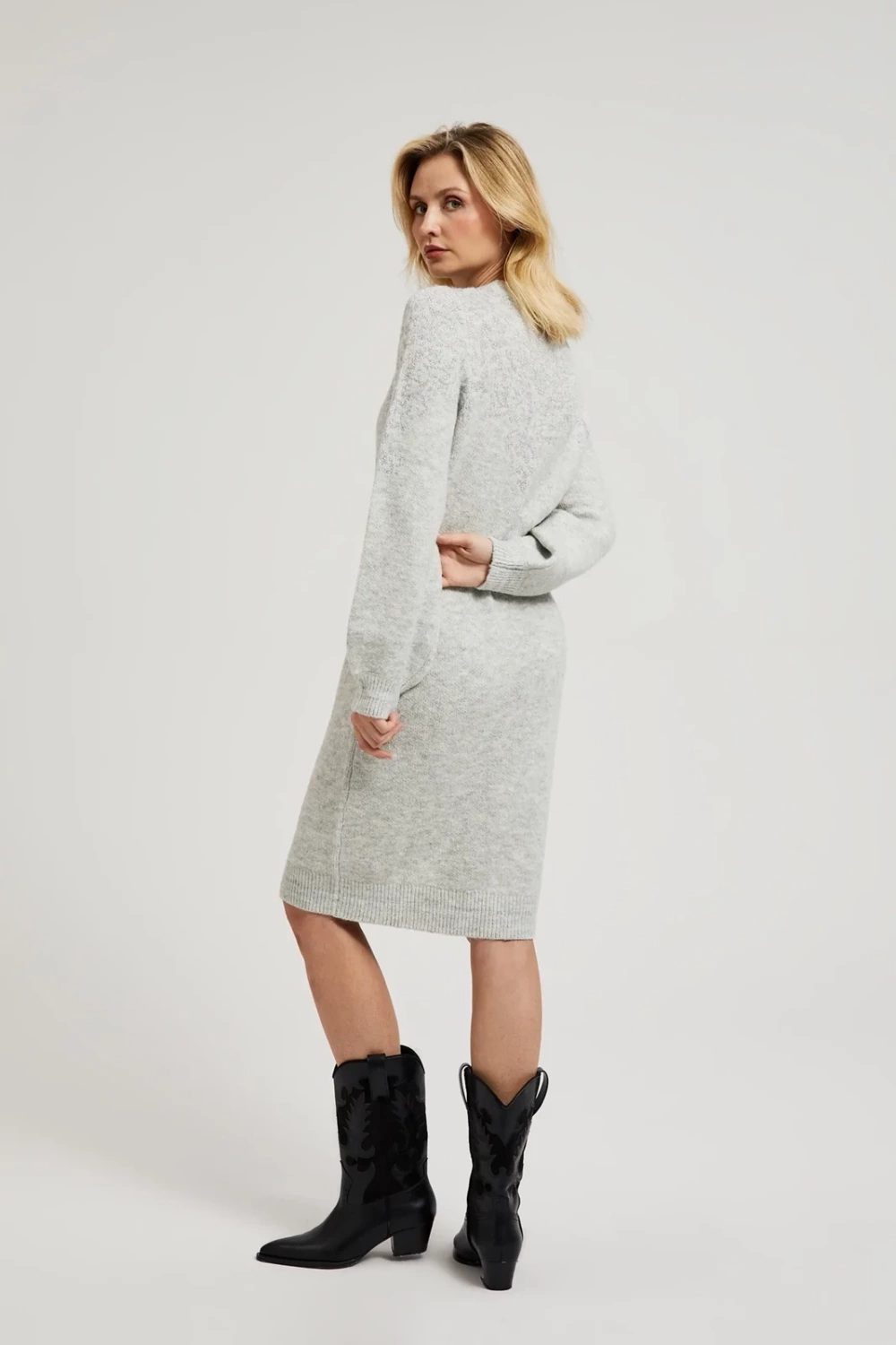 Marisse Women's Dress Z-Su-4522 Grey Mel