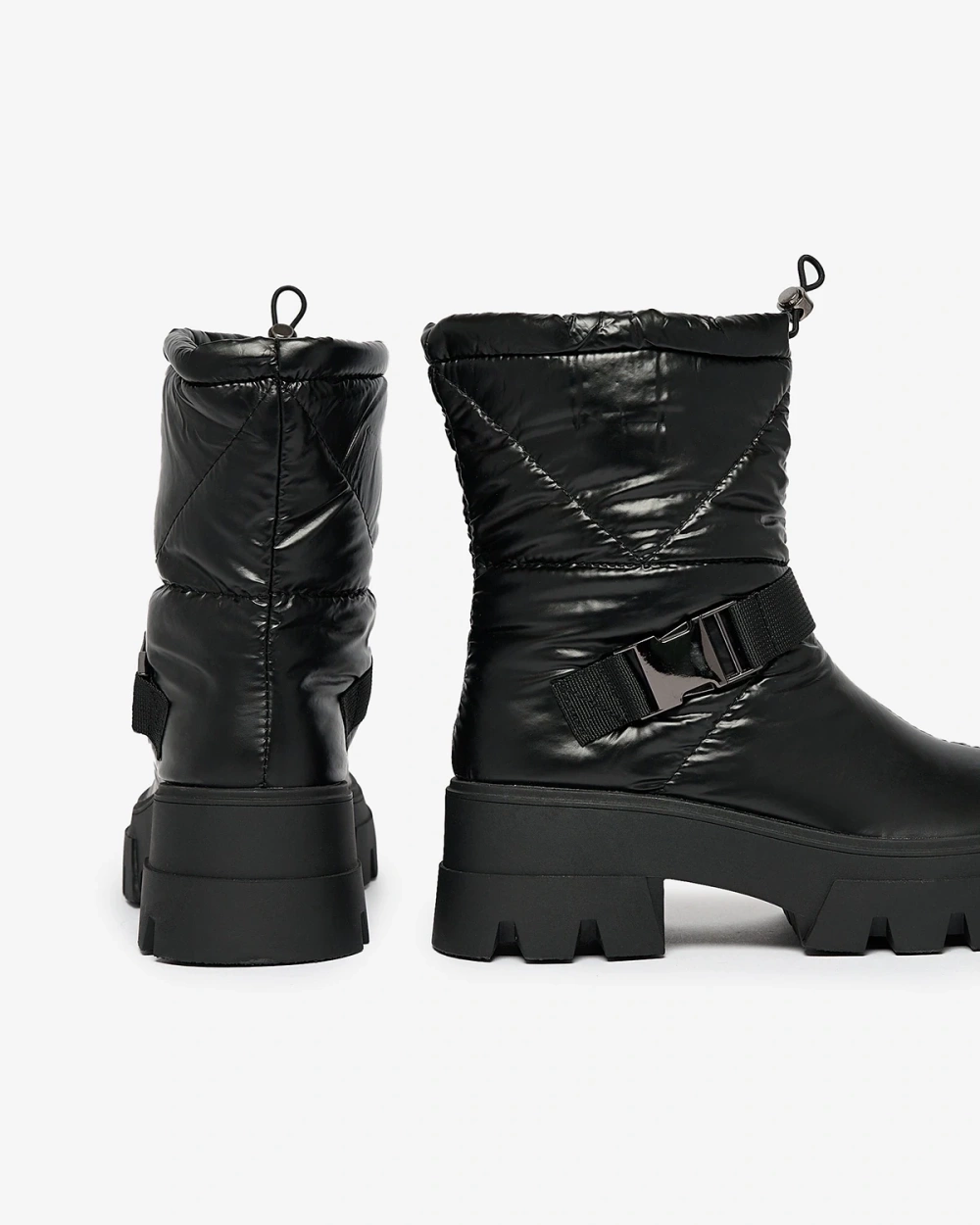 Resti Women&#039;s slip-on boots a&#039;la snow boots in black Tyvone