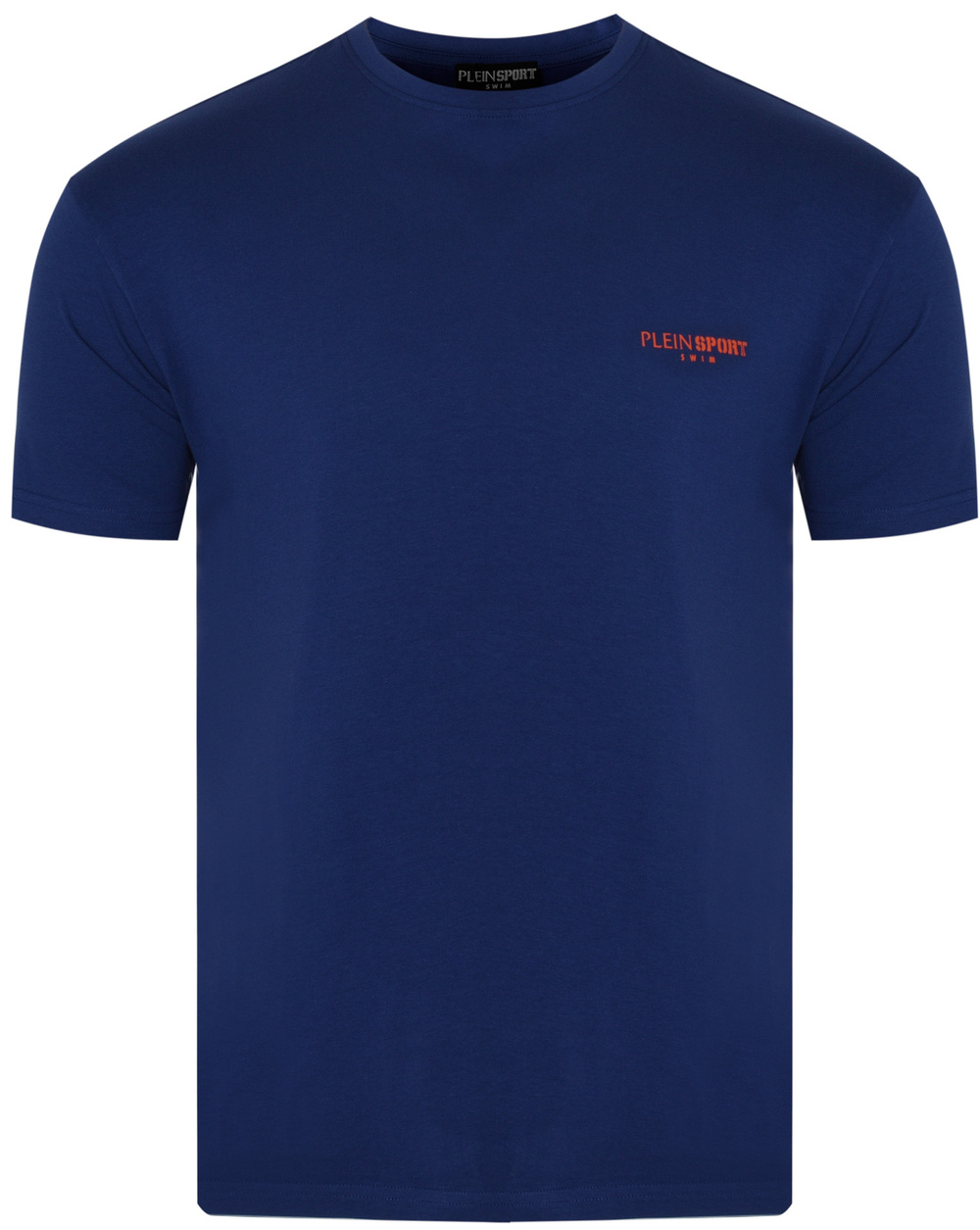 Тениска PLEIN SPORT тъмносиня/оранжева