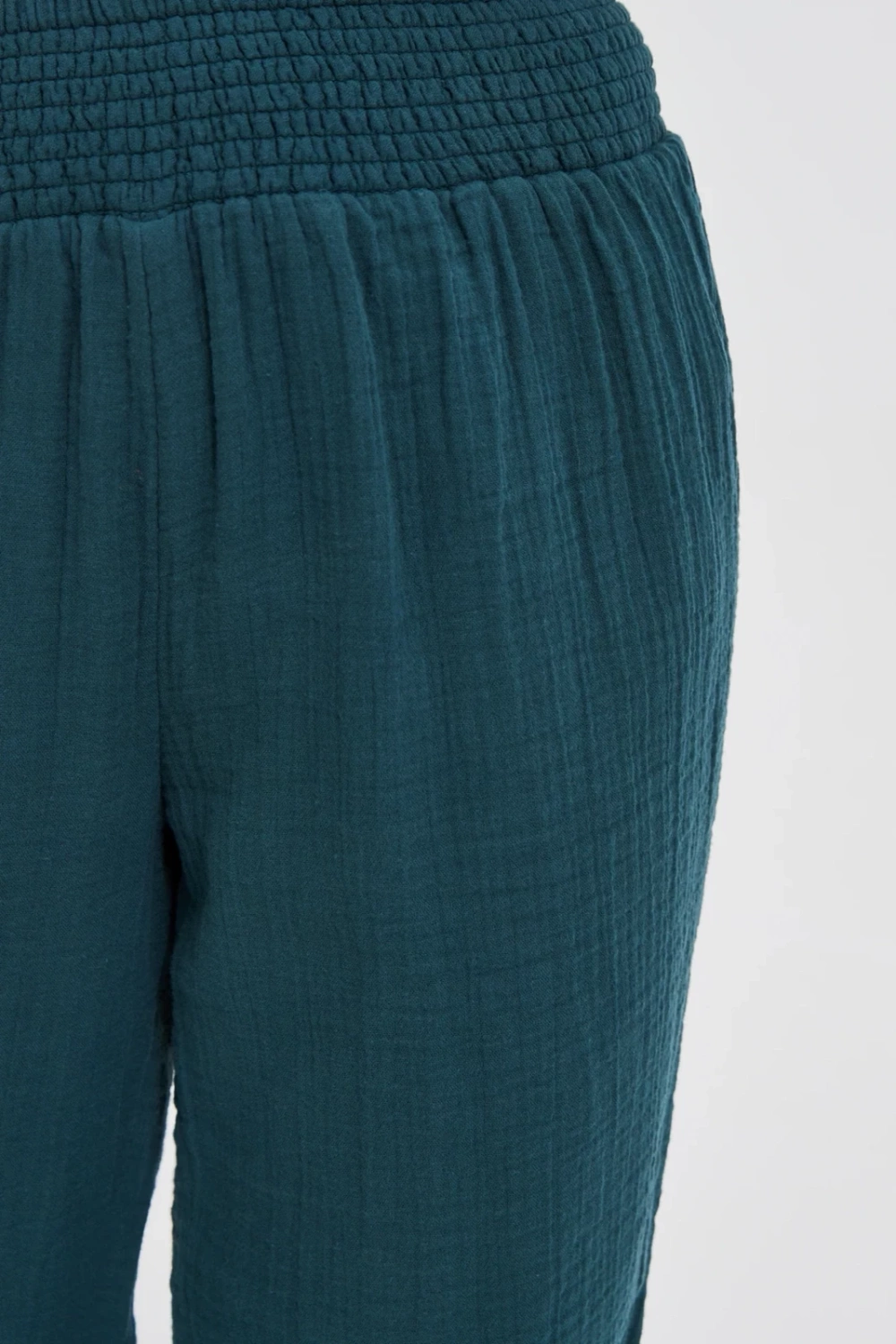 Marisse Green Cotton Trousers