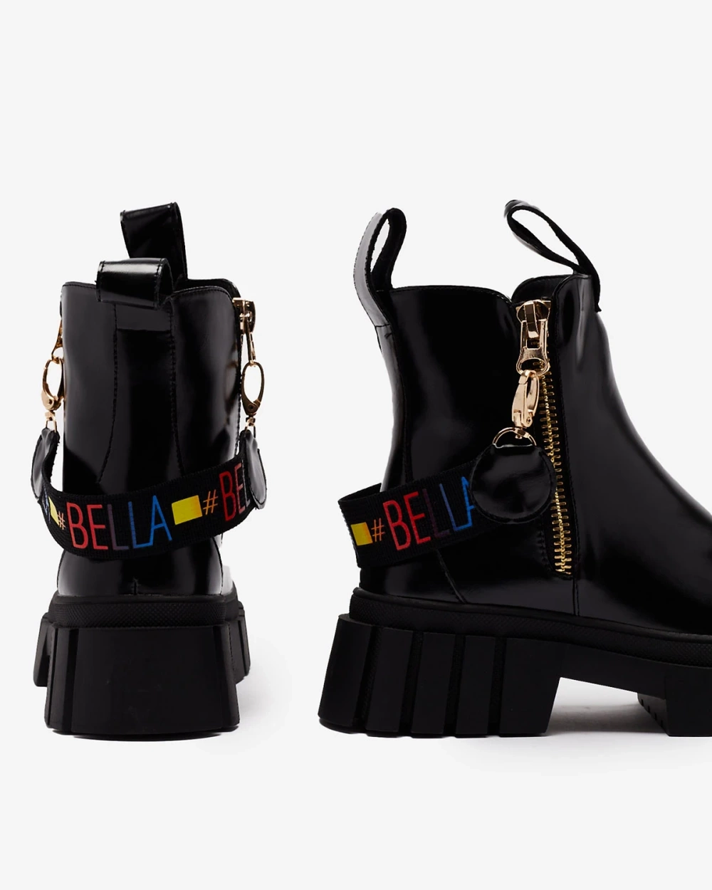 Resti Black women&#039;s eco leather boots Ceriop