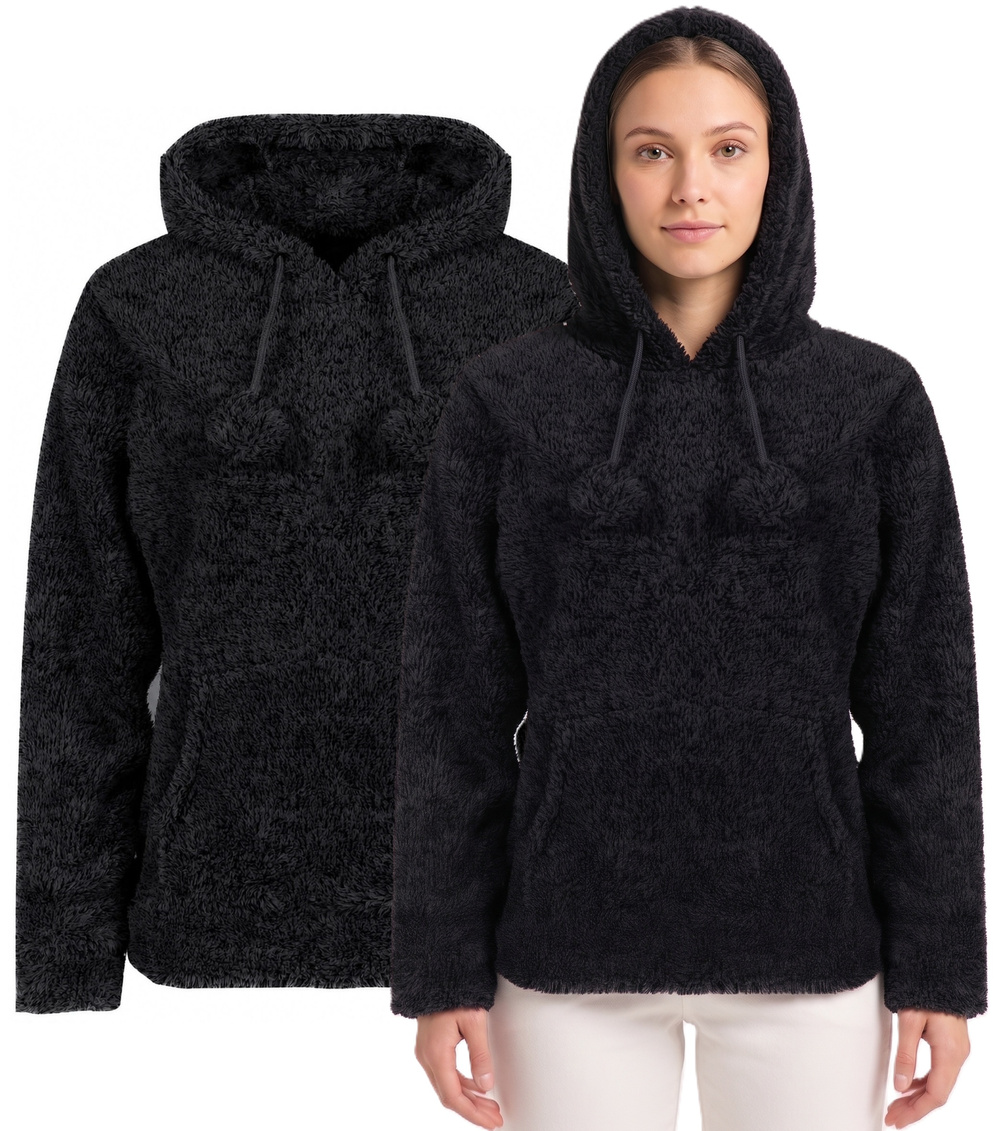 Ženska majica s kapuljačom J.Style Hh192-3 crna