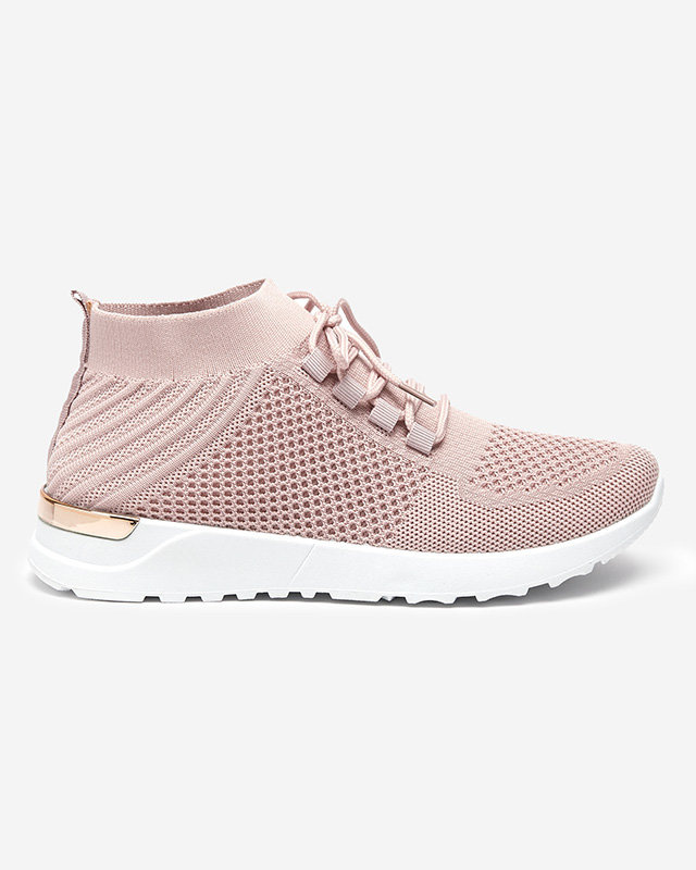 Resti Women&#039;s Pink Bamggy Fabric Sports Shoes - Footwear