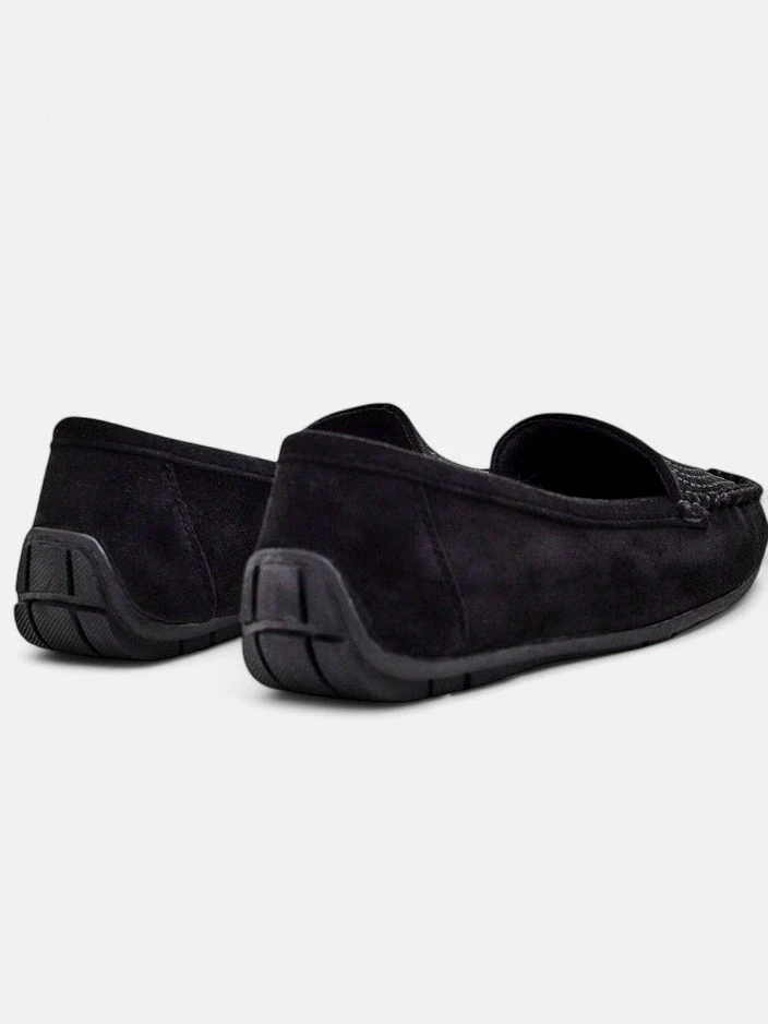 Resti Women's moccasins with rhinestones Ezuess