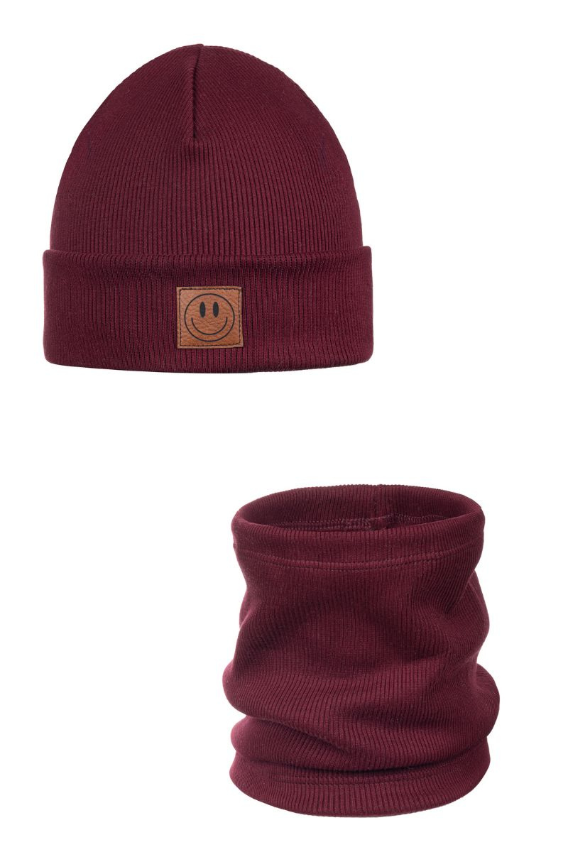 Dětský set čepice a nákrčník Ander SMILE