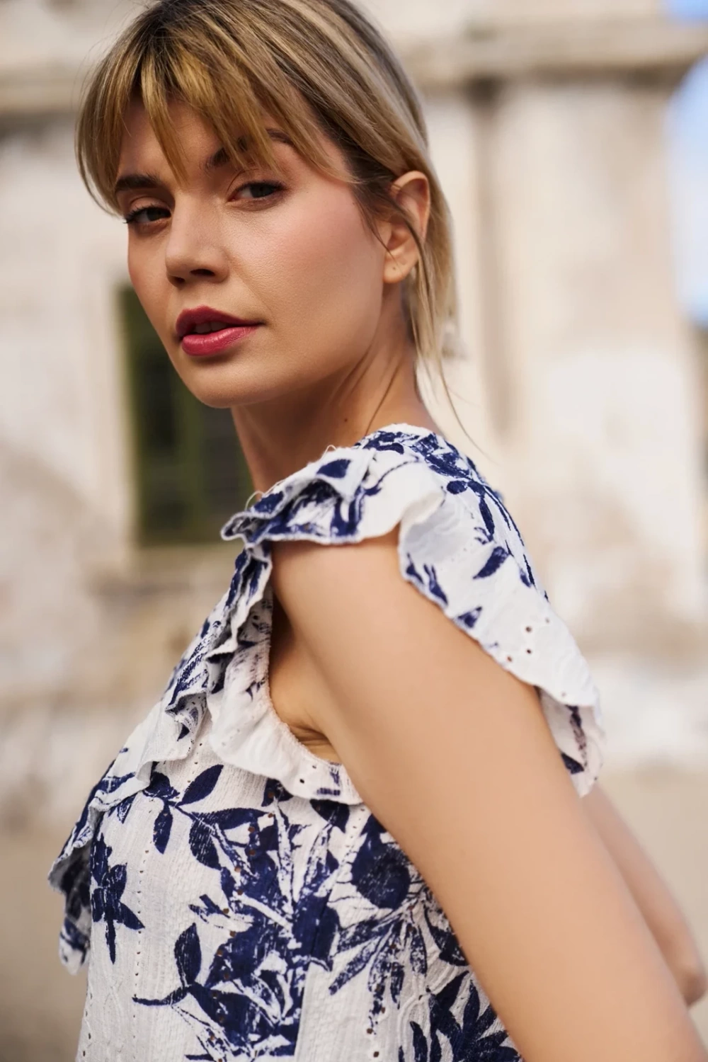 Marisse Women's T-Shirt L-Ts-4667 Off White