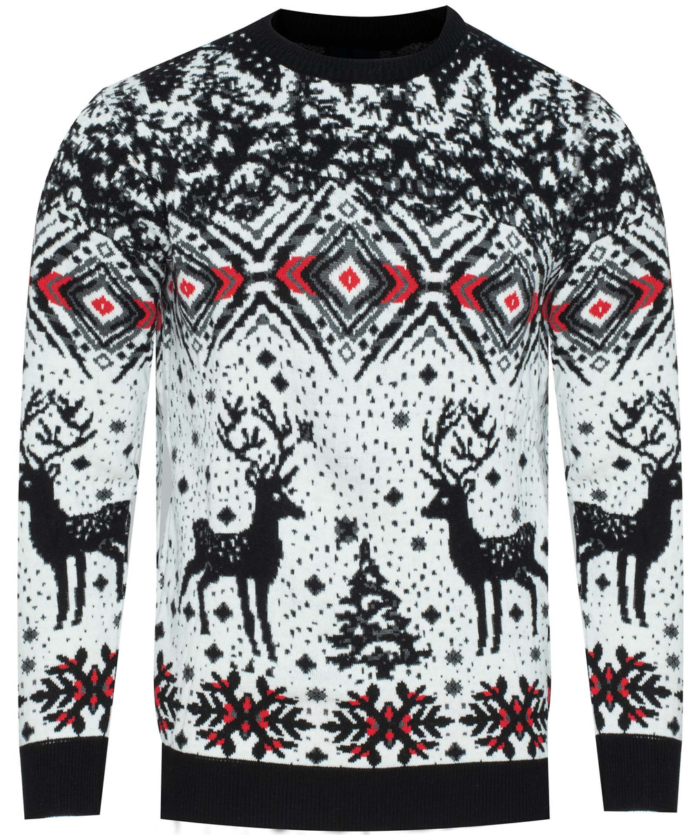 Коледен пуловер ARMA 2310 черен