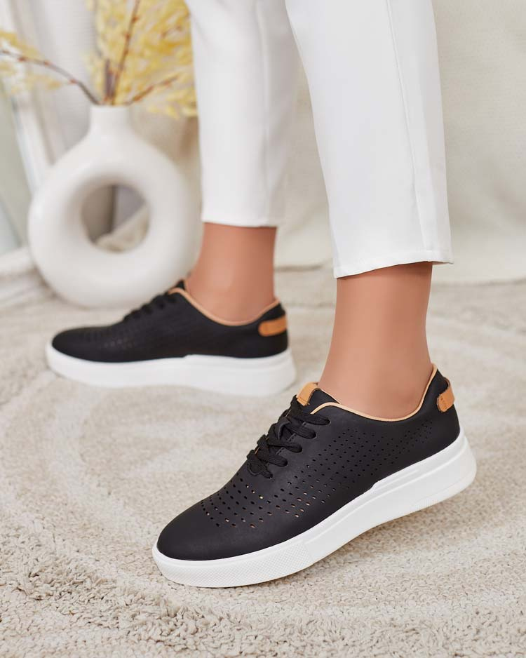 Resti Women&#039;s openwork sports shoes Deromias