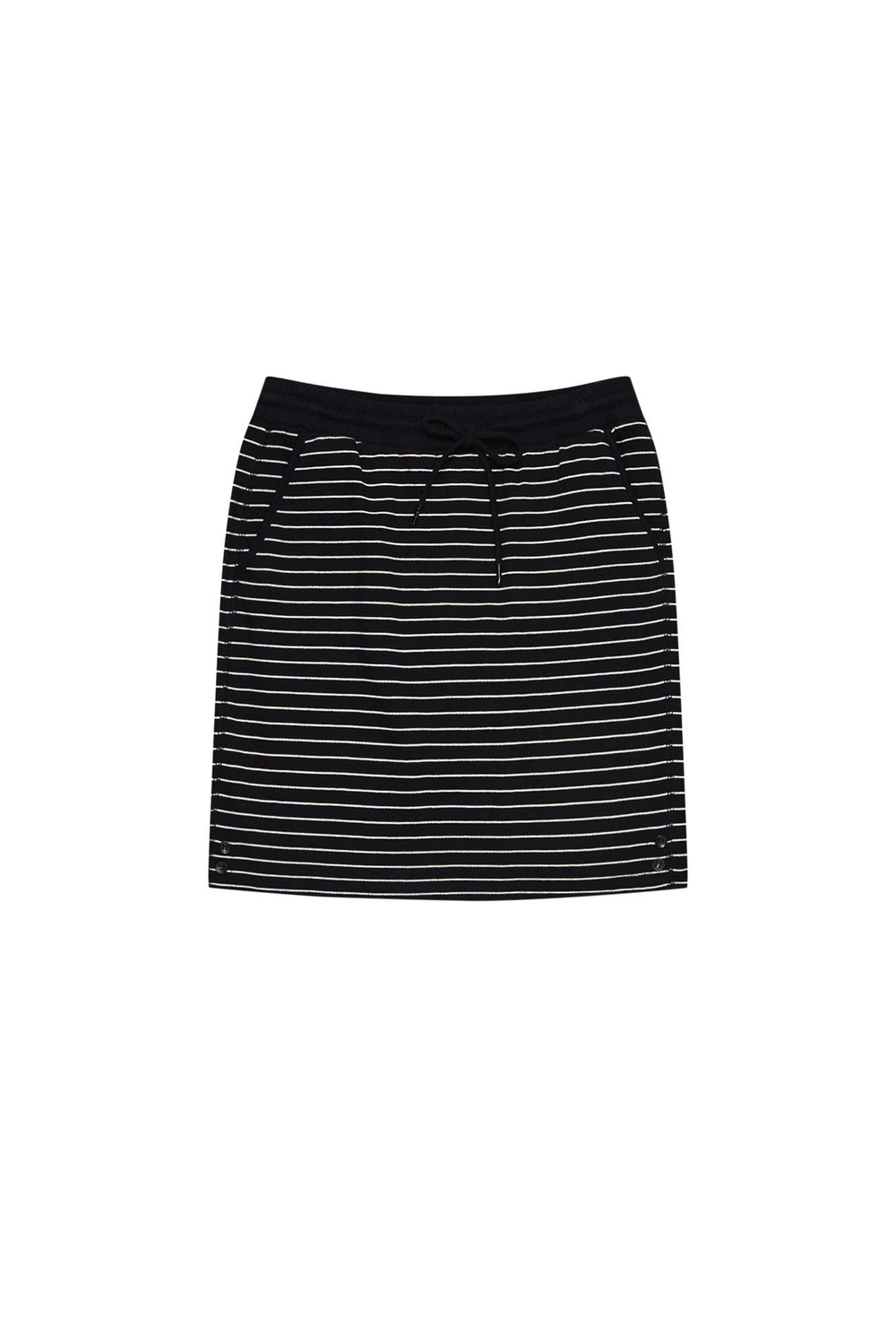 Cotton striped skirt