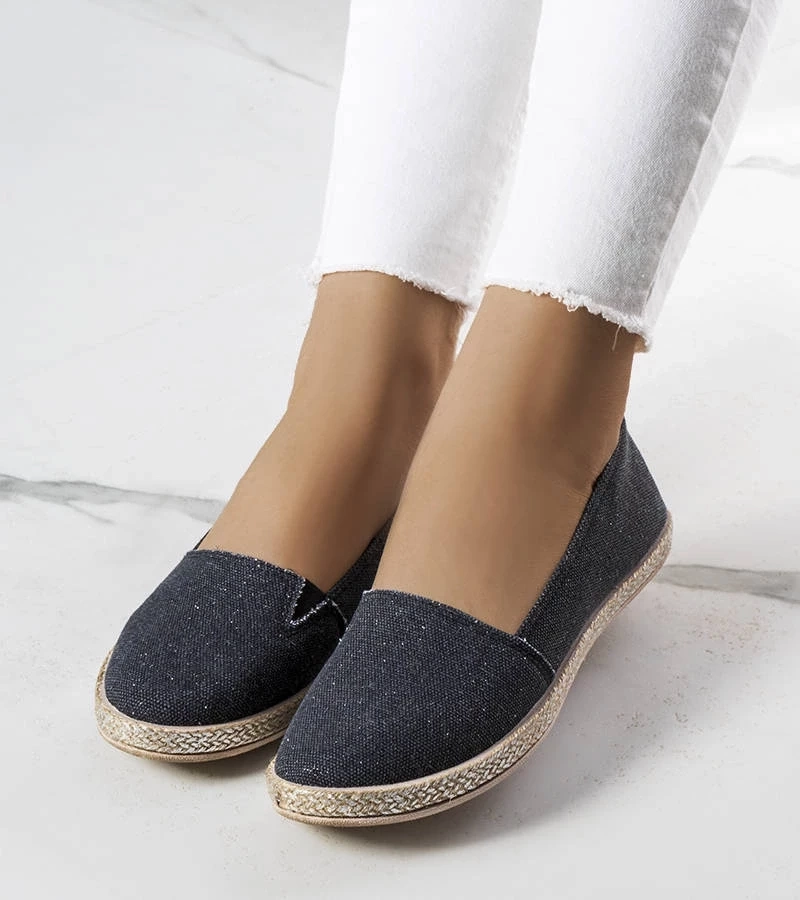 Gemre Espadrile negre Amiral pentru femei