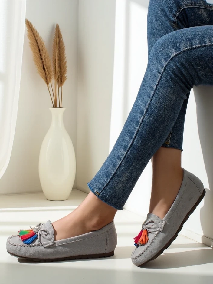 Resti Women’s eco suede moccasins Zimmid