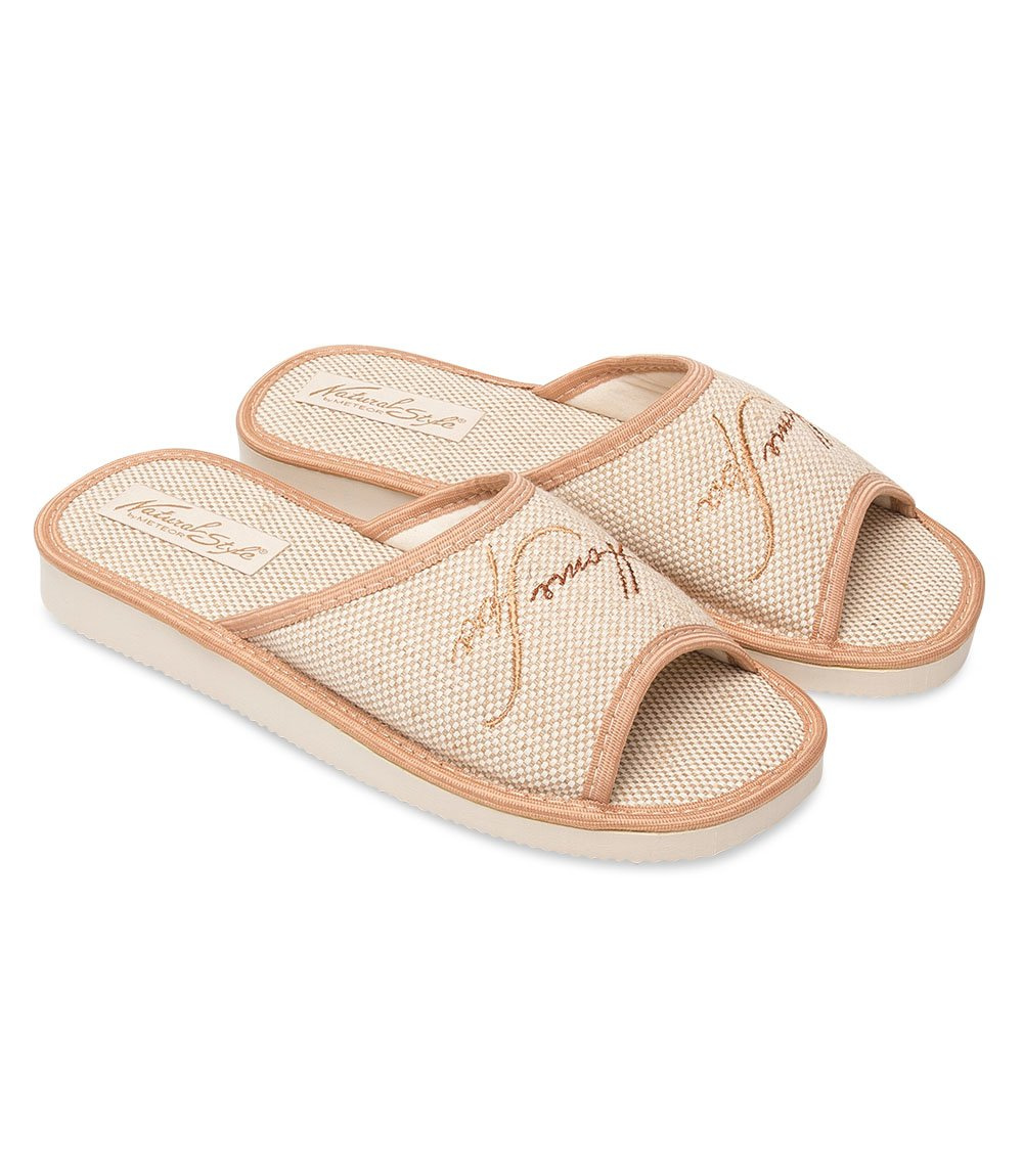 Dámske papuče Natural Style NS-015 Béžové