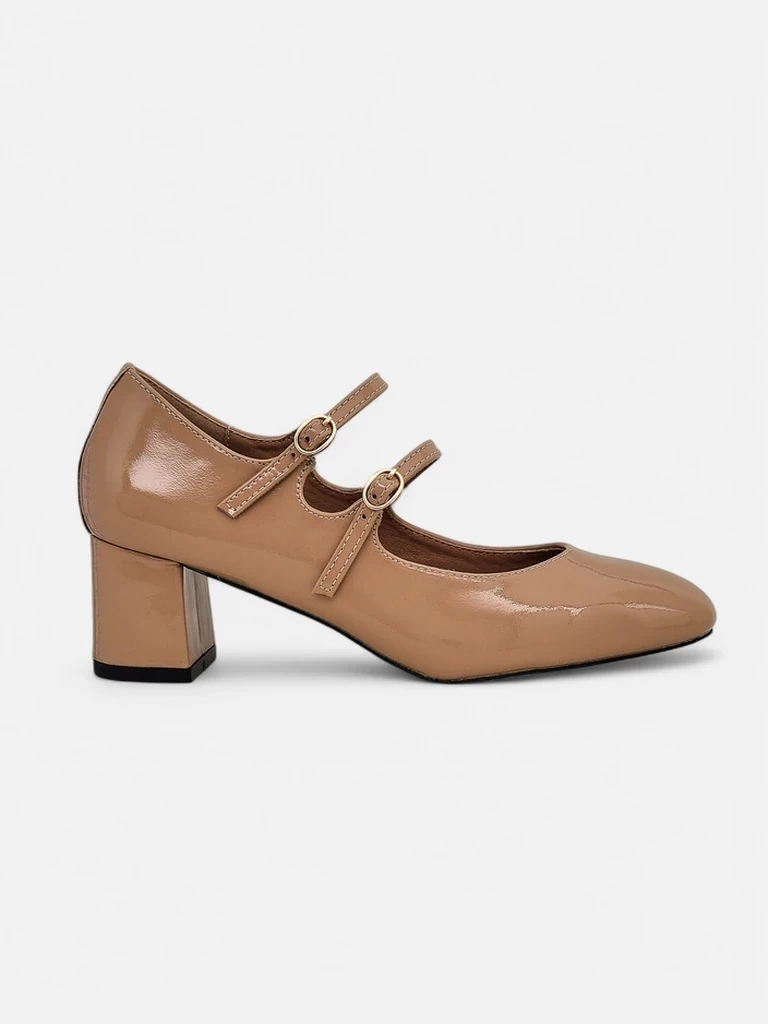 Resti Patent women&#039;s heeled pumps with straps Ovigs